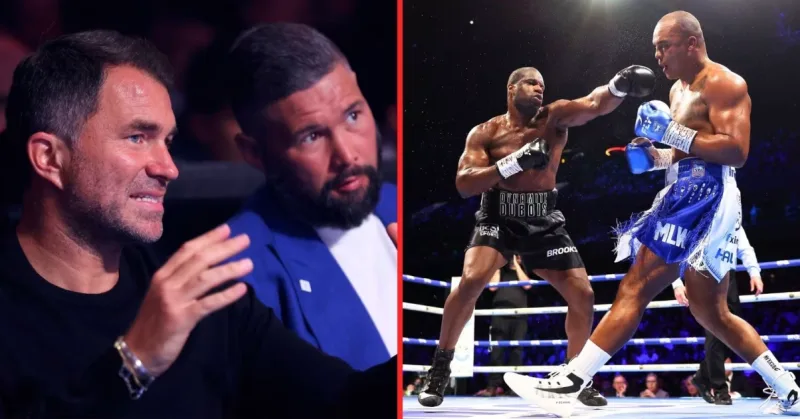 Tony Bellew and Eddie Hearn disagree on Daniel Dubois vs Fabio Wardley rematch: “You’re forgetting”